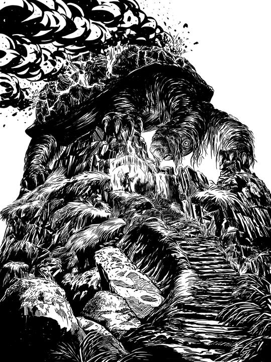 Domu, the Slumbering Rockfall