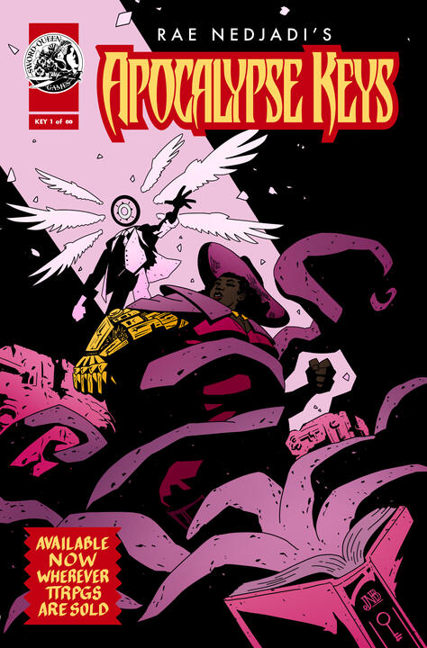 Apocalypse Keys Promo Cover - Hellboy Homage