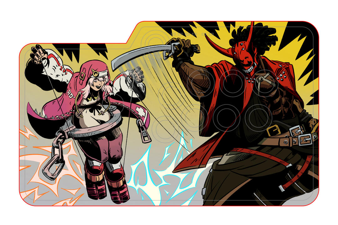 Guilty Gear Strive Fight Stick Art